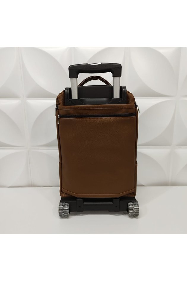 Mochila Executiva com Carrinho para notebook 15.6' Work Travel