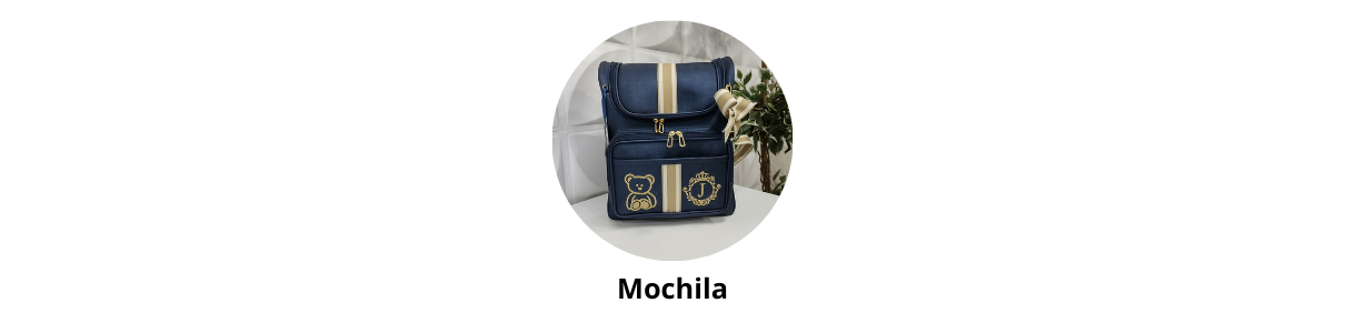 Mochila Maternidade Praticidade Duna Marinho Coleção Fitas